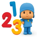 pocoyo's numbers game: 1, 2, 3 android application logo